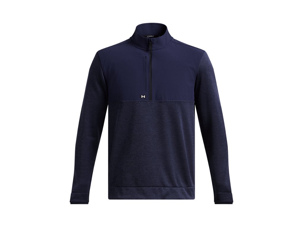 Under Armour Mens Drive Storm SweaterFleece Half Zip Apparel - Water Repellent