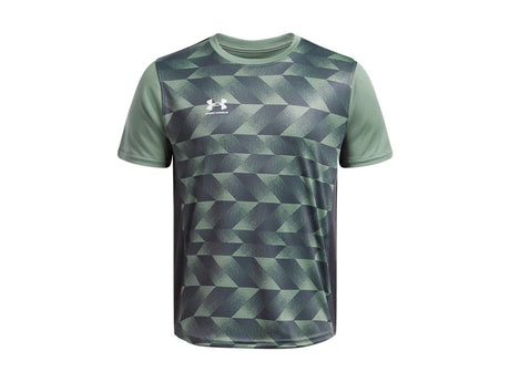 Under Armour Boys Challenger Printed Short Sleeve Shirt - Odor Control Technology