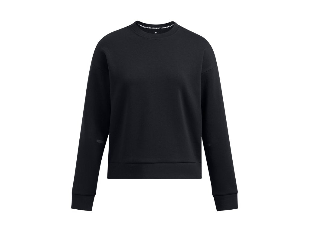 Under Armour Womens Unstoppable Fleece Crew - Breathable and Stretchy