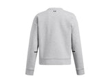 Under Armour Womens Unstoppable Fleece Crew - Breathable and Stretchy