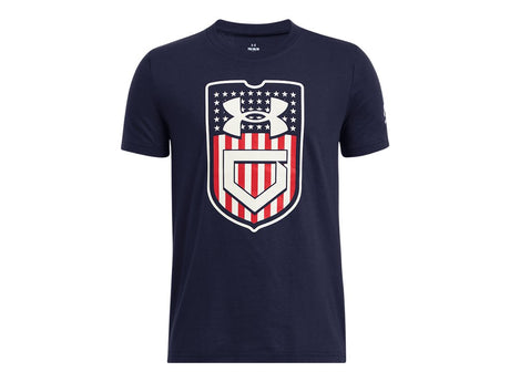 Under Armour Boys UA Baseball Freedom Short Sleeve Apparel - Super Soft Comfort