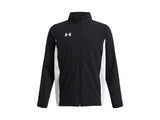 Under Armour Boys Rival Stretch Woven Full-Zip Apparel - Water Repellent
