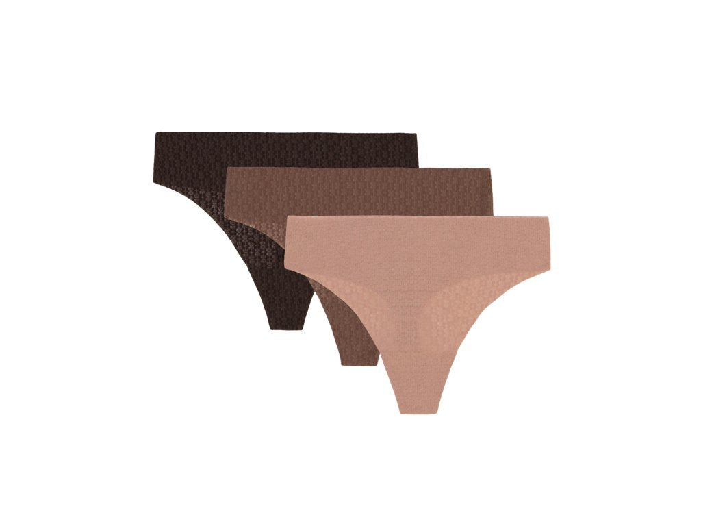Under Armour Women's Pure Stretch Mesh Thong Underwear - Odor Control Technology