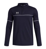 Under Armour Boys Challenger Training Quarter Zip Apparel - Sweat Wicking