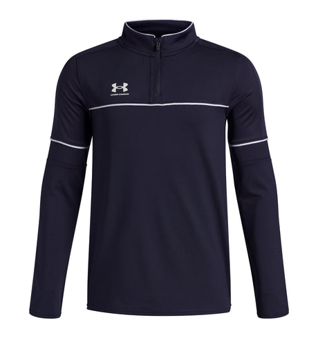 Under Armour Boys Challenger Training Quarter Zip Apparel - Sweat Wicking
