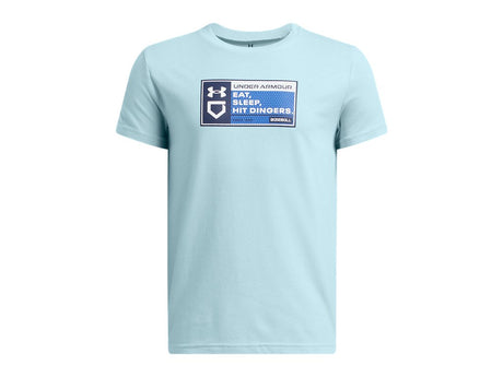 Under Armour Boys Baseball Dingers Short Sleeve Shirt - Super-soft Comfort