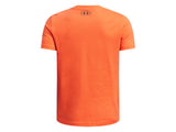 Under Armour Boys UA Baseball Verbiage Short Sleeve Apparel - Super Soft Cotton Blend