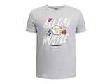 Under Armour Boys UA Baseball Verbiage Short Sleeve Apparel - Super-Soft Comfort