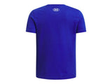 Under Armour Boys UA Baseball Verbiage Short Sleeve Apparel - Super-Soft Comfort