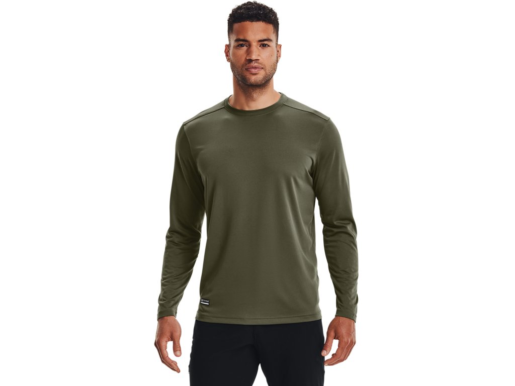 Under Armour Mens Tactical UA Tech Long Sleeve T-Shirt - Quick-Drying