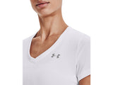 Under Armour Women's Tech V-Neck T-Shirt - Quick-Drying and Ultra-Soft Fabric