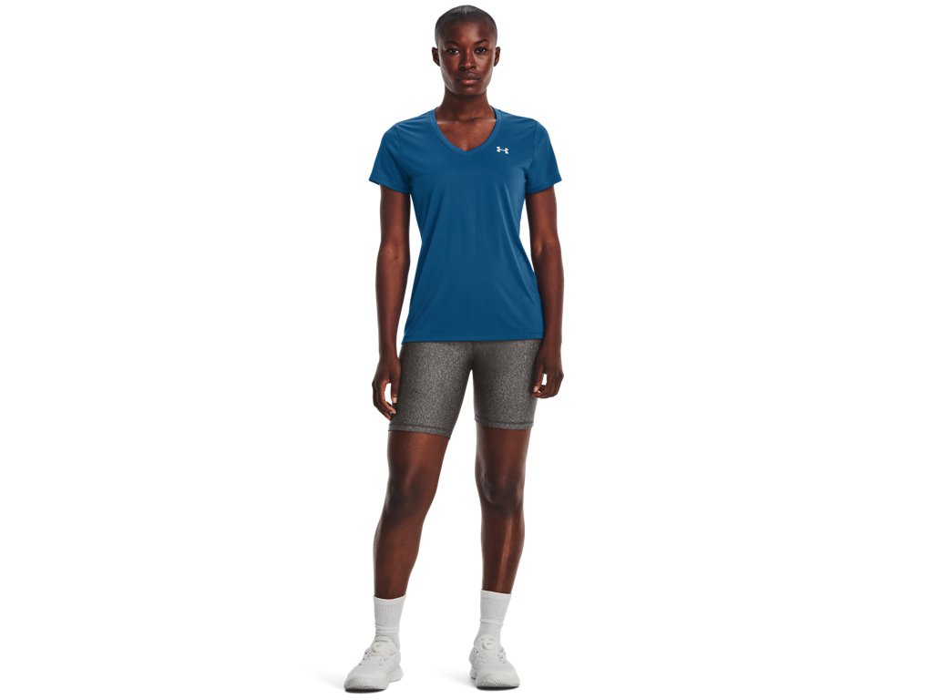 Under Armour Women's Tech V-Neck T-Shirt - Quick-Drying and Ultra-Soft Fabric