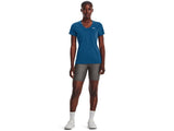 Under Armour Women's Tech V-Neck T-Shirt - Quick-Drying and Ultra-Soft Fabric