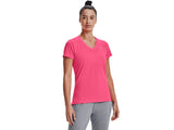 Under Armour Women's Tech V-Neck T-Shirt - Quick-Drying and Ultra-Soft Fabric