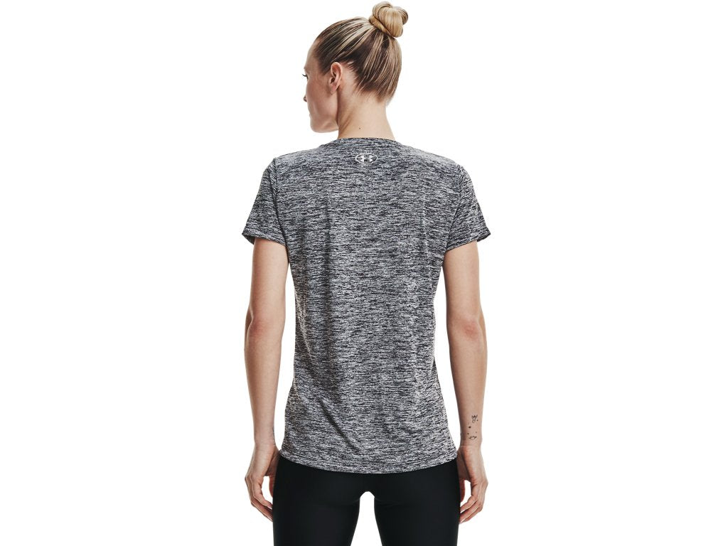 Under Armour Womens Tech Twist V-Neck Short Sleeve Shirt - Quick-Drying and Ultra-Soft