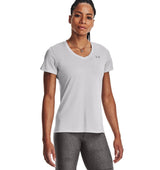 Under Armour Womens Tech Twist V-Neck Short Sleeve Shirt - Quick-Drying and Ultra-Soft