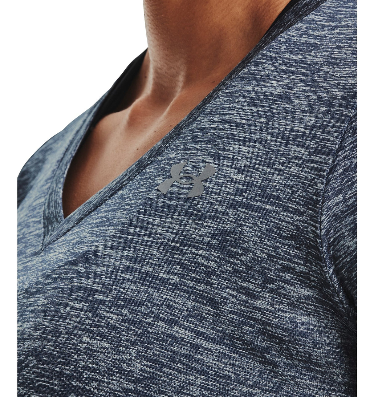 Under Armour Womens Tech Twist V-Neck Short Sleeve Shirt - Quick-Drying and Ultra-Soft