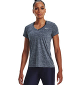 Under Armour Womens Tech Twist V-Neck Short Sleeve Shirt - Quick-Drying and Ultra-Soft