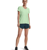 Under Armour Womens Tech Twist V-Neck Short Sleeve Shirt - Quick-Drying and Ultra-Soft
