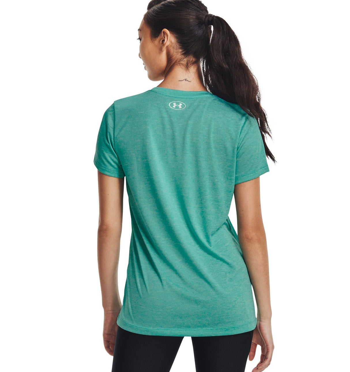 Under Armour Womens Tech Twist V-Neck Short Sleeve Shirt - Quick-Drying and Ultra-Soft