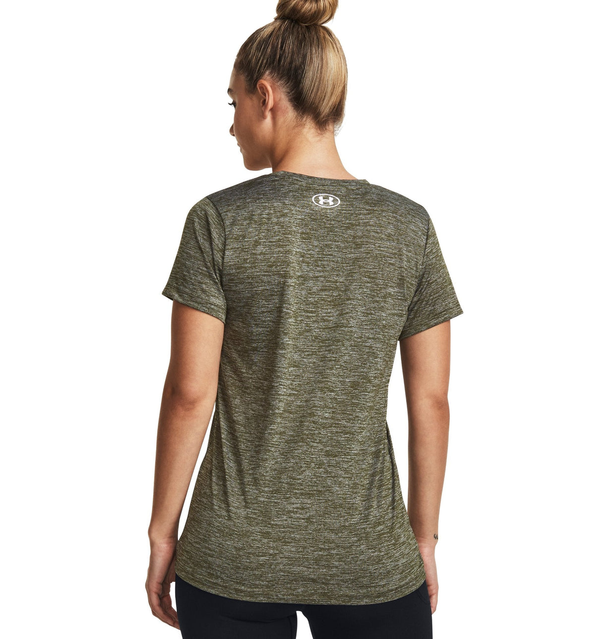 Under Armour Womens Tech Twist V-Neck Short Sleeve Shirt - Quick-Drying and Ultra-Soft