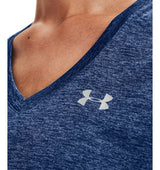 Under Armour Womens Tech Twist V-Neck Short Sleeve Shirt - Quick-Drying and Ultra-Soft