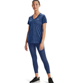 Under Armour Womens Tech Twist V-Neck Short Sleeve Shirt - Quick-Drying and Ultra-Soft