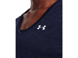 Under Armour Womens Tech Twist V-Neck Short Sleeve Shirt - Quick-Drying and Ultra-Soft