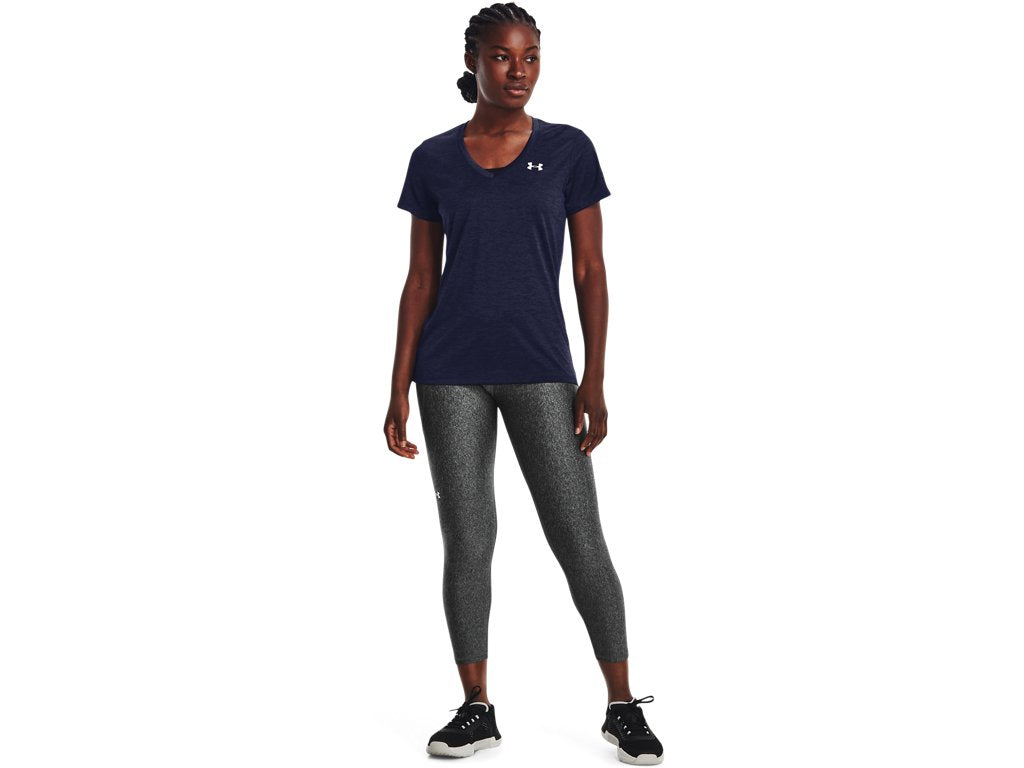 Under Armour Womens Tech Twist V-Neck Short Sleeve Shirt - Quick-Drying and Ultra-Soft