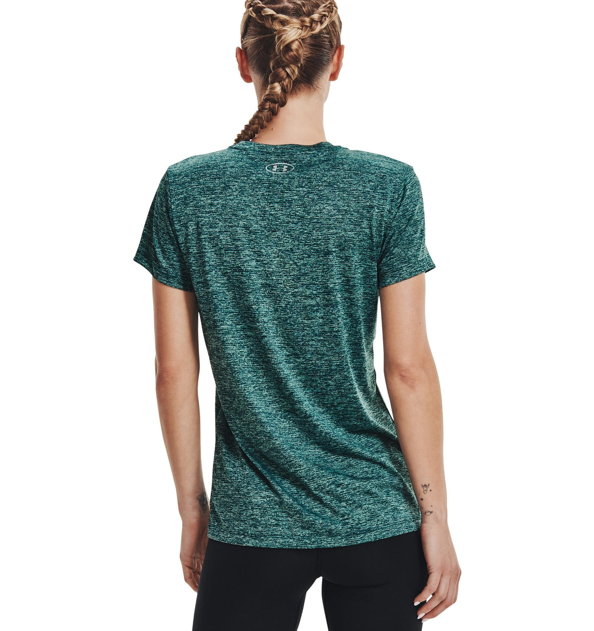 Under Armour Womens Tech Twist V-Neck Short Sleeve Shirt - Quick-Drying and Ultra-Soft