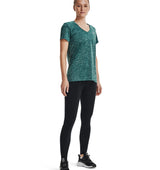 Under Armour Womens Tech Twist V-Neck Short Sleeve Shirt - Quick-Drying and Ultra-Soft