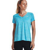 Under Armour Womens Tech Twist V-Neck Short Sleeve Shirt - Quick-Drying and Ultra-Soft