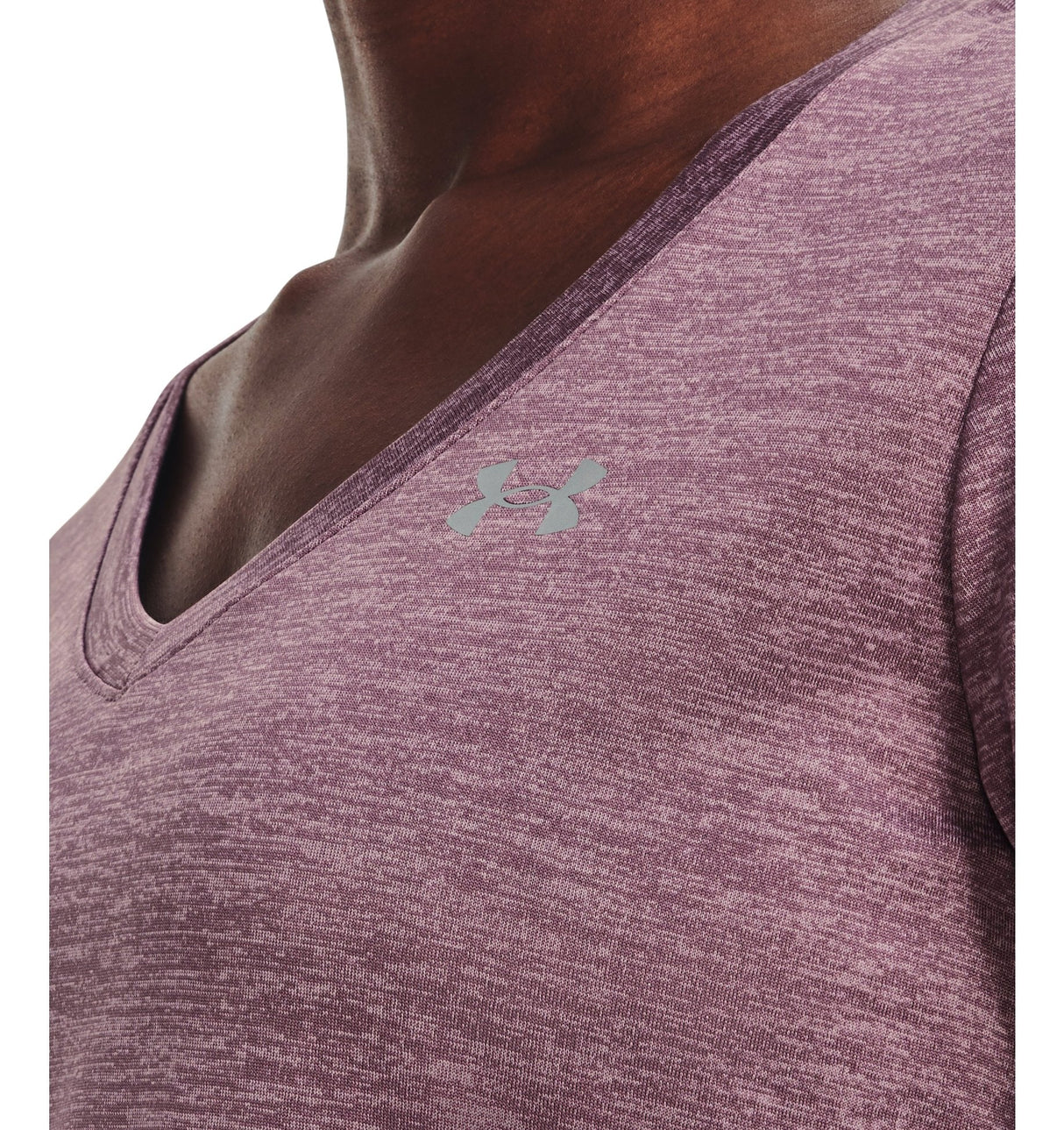 Under Armour Womens Tech Twist V-Neck Short Sleeve Shirt - Quick-Drying and Ultra-Soft