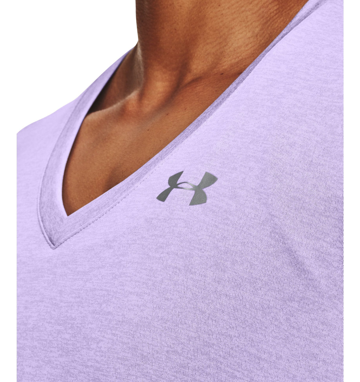 Under Armour Womens Tech Twist V-Neck Short Sleeve Shirt - Quick-Drying and Ultra-Soft