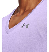 Under Armour Womens Tech Twist V-Neck Short Sleeve Shirt - Quick-Drying and Ultra-Soft