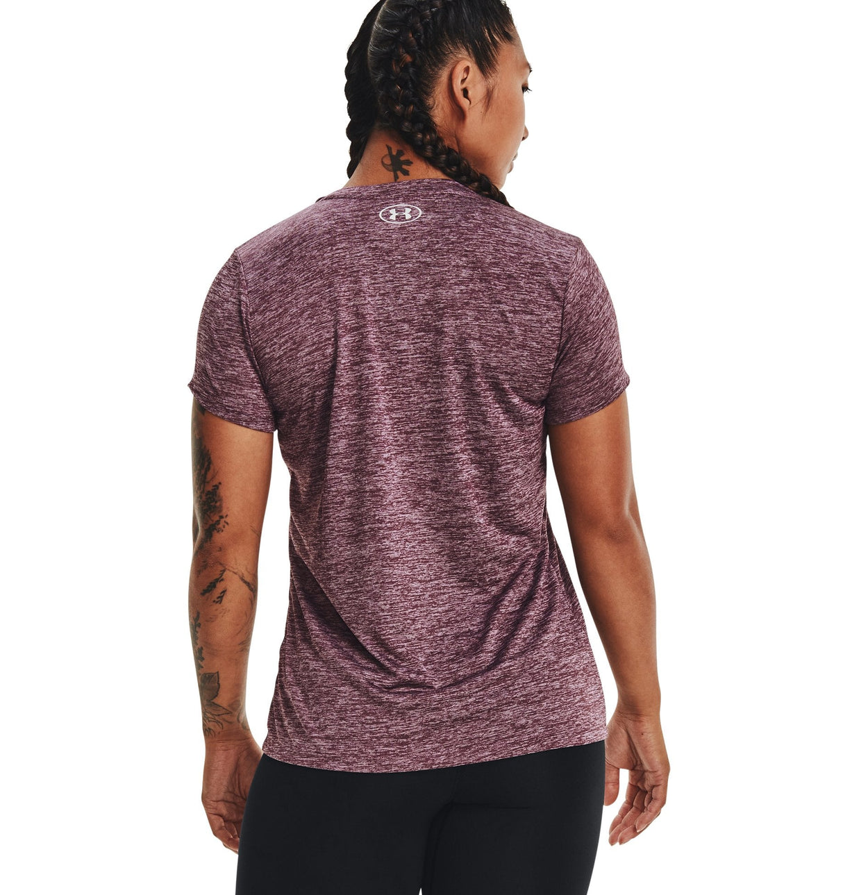 Under Armour Womens Tech Twist V-Neck Short Sleeve Shirt - Quick-Drying and Ultra-Soft