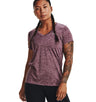 Under Armour Womens Tech Twist V-Neck Short Sleeve Shirt - Quick-Drying and Ultra-Soft