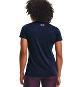 Under Armour Womens Tech Twist V-Neck Short Sleeve Shirt - Quick-Drying and Ultra-Soft