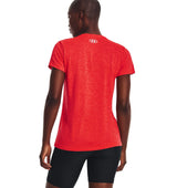 Under Armour Womens Tech Twist V-Neck Short Sleeve Shirt - Quick-Drying and Ultra-Soft