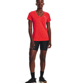 Under Armour Womens Tech Twist V-Neck Short Sleeve Shirt - Quick-Drying and Ultra-Soft