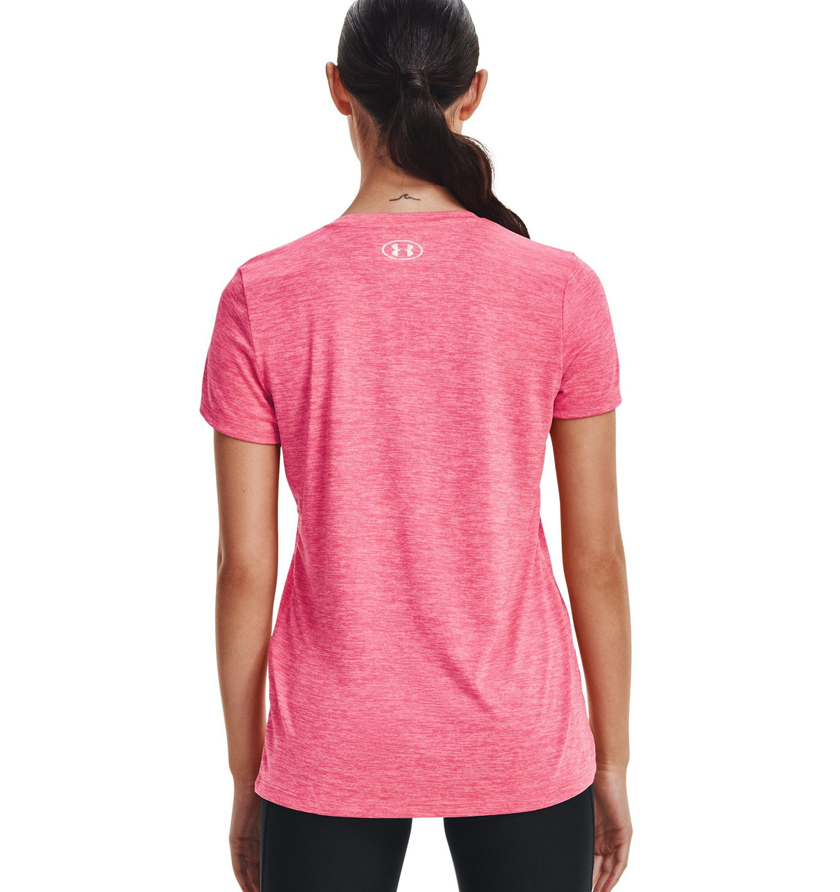 Under Armour Womens Tech Twist V-Neck Short Sleeve Shirt - Quick-Drying and Ultra-Soft