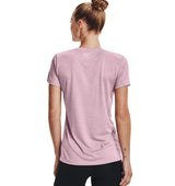 Under Armour Womens Tech Twist V-Neck Short Sleeve Shirt - Quick-Drying and Ultra-Soft