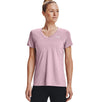 Under Armour Womens Tech Twist V-Neck Short Sleeve Shirt - Quick-Drying and Ultra-Soft