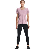 Under Armour Womens Tech Twist V-Neck Short Sleeve Shirt - Quick-Drying and Ultra-Soft