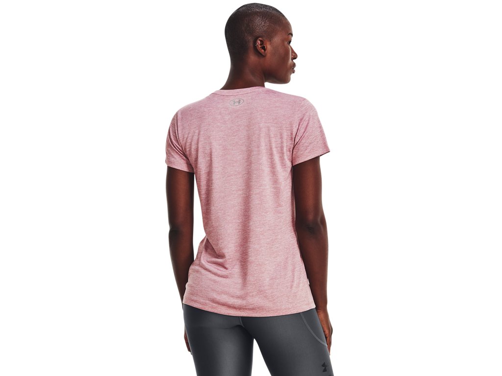 Under Armour Womens Tech Twist V-Neck Short Sleeve Shirt - Quick-Drying and Ultra-Soft