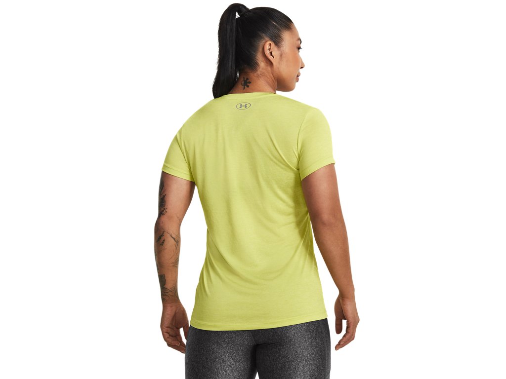 Under Armour Womens Tech Twist V-Neck Short Sleeve Shirt - Quick-Drying and Ultra-Soft