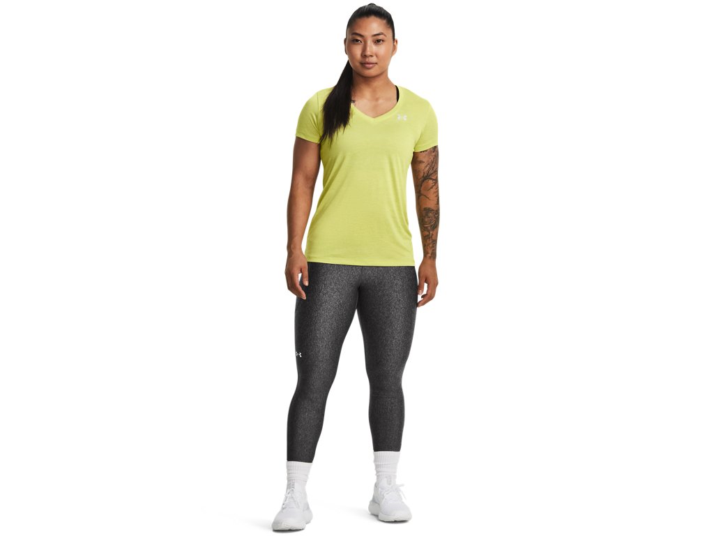 Under Armour Womens Tech Twist V-Neck Short Sleeve Shirt - Quick-Drying and Ultra-Soft