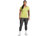 Under Armour Womens Tech Twist V-Neck Short Sleeve Shirt - Quick-Drying and Ultra-Soft