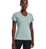 Under Armour Womens Tech Twist V-Neck Short Sleeve Shirt - Quick-Drying and Ultra-Soft