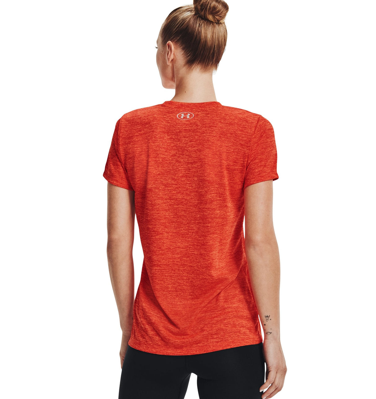 Under Armour Womens Tech Twist V-Neck Short Sleeve Shirt - Quick-Drying and Ultra-Soft